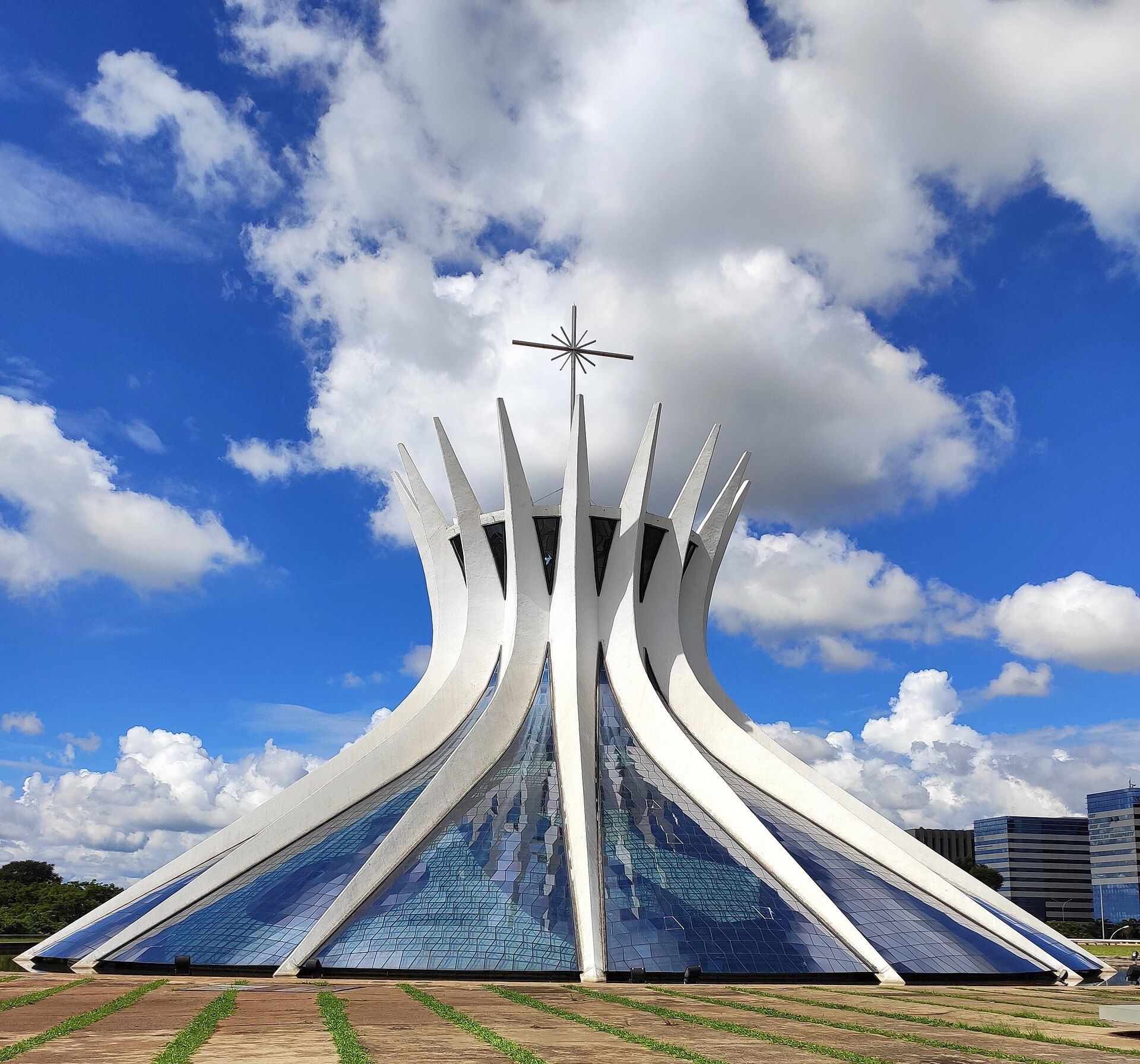 Real reference image of Cathedral of Brasília
